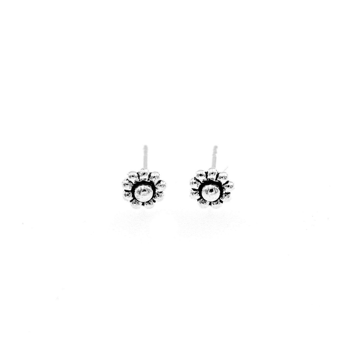 Boucles d'oreilles marguerite