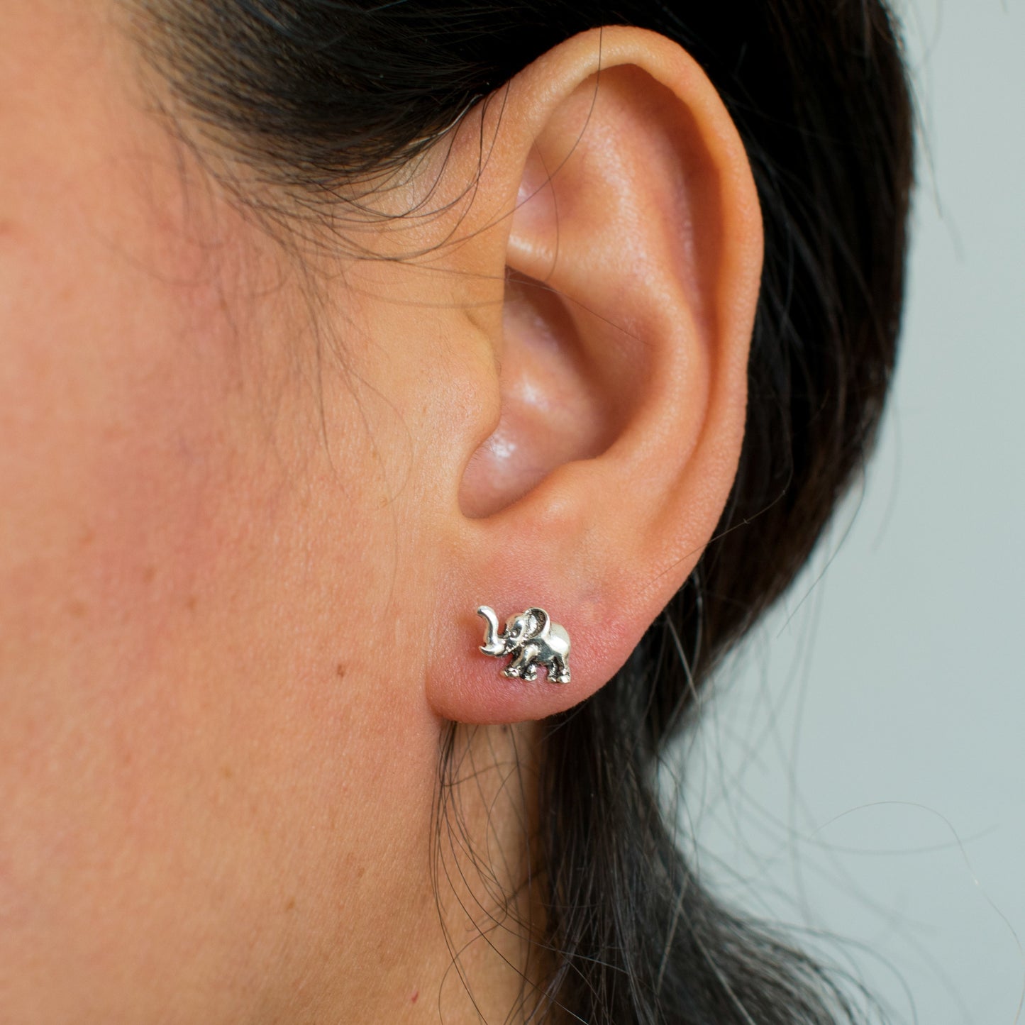 Boucles d'oreilles éléphant