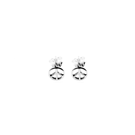 Boucles d'oreilles symbole de paix